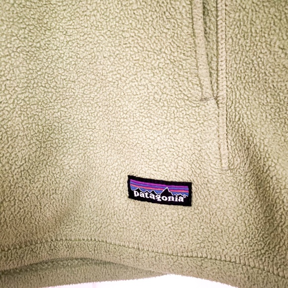 Pea Green Patagonia Synchilla - Picture 2 of 4